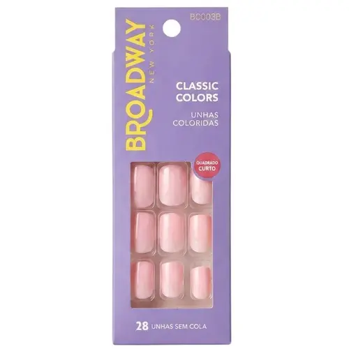 Broadway New York Classic Colors Unhas Coloridas - Love Red