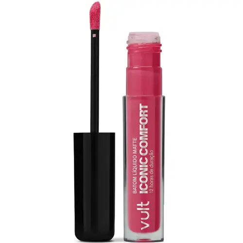 Vult Iconic Comfort Batom Líquido Matte 4ml - Rosa Entrega Tudo