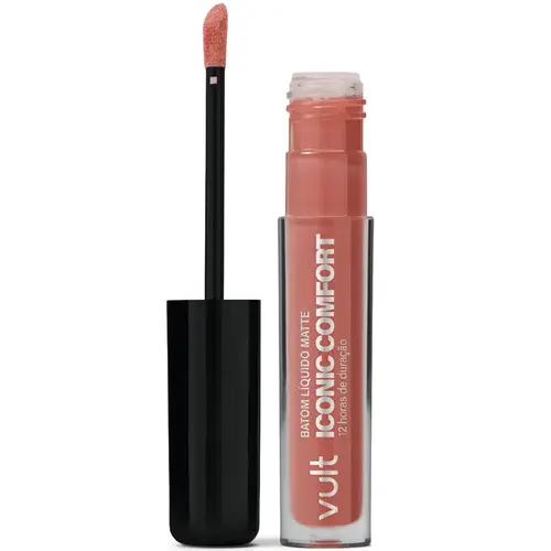 Vult Iconic Comfort Batom Líquido Matte 4ml - Marrom Atitude