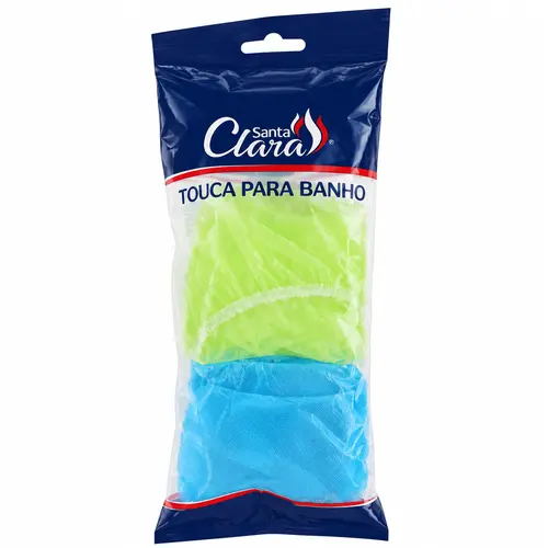 Santa Clara Touca para Banho 2 Unidades - Cores Sortidas