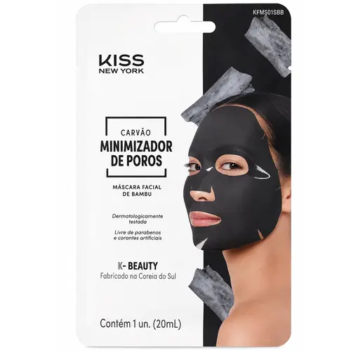 Kiss New York Máscara Facial 20ml - Minimizador de Poros
