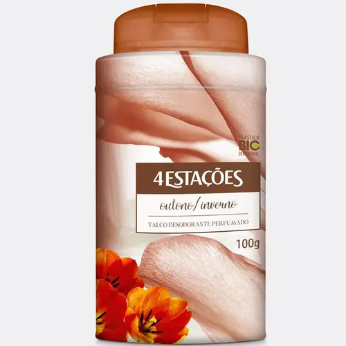 Memphis 4 Estações Talco Desodorante Perfumado 100g - Outono/Inverno