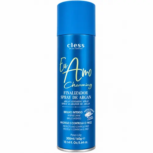 Cless Charming Spray de Brilho Argan 300ml